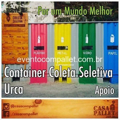 CONTAINER DE COLETA SELETIVA IED – PRAIA DA URCA